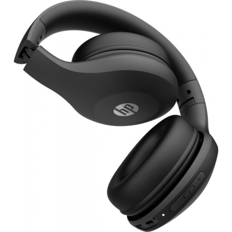 HP 500 - Headset - full size - Bluetooth - wireless - black - for HP 21, 22, 24, 27; Pavilion 24, 27, 32, TP01 - 3