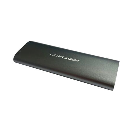 LC Power LC-M2-C-MULTI-2 - Storage enclosure - M.2 - M.2 Card (PCIe NVMe & SATA) - USB 3.2 (Gen 2) - anthracite - 3