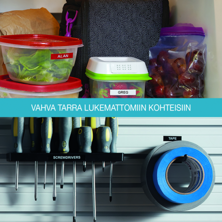 DYMO D1 - Self-adhesive - white on black - Roll (1.2 cm x 3 m) 1 cassette(s) label tape - for LabelMANAGER 100, 150, 160, 200, 210, 220, 260, 280, 300, 360, 420, 450; MobileLabeler - 16