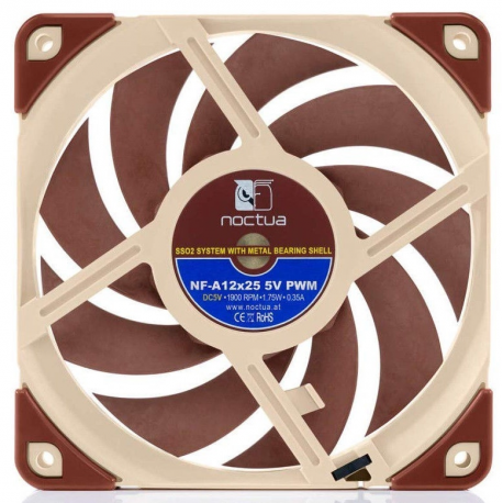 Noctua NF-A12x25 5V PWM - Case fan - 120 mm - 3
