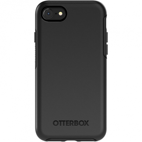 OtterBox Symmetry Series - Pro Pack - back cover for mobile phone - polycarbonate, synthetic rubber - black - for Apple iPhone 7, 8, SE (2nd generation), SE (3rd generation) - 0
