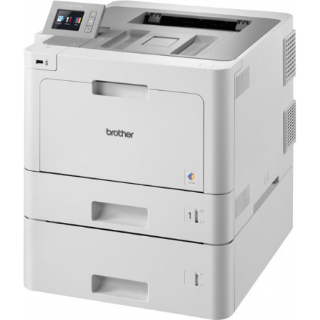 Brother HL-L9310CDWT - Printer - colour - Duplex - laser - A4 / Legal - 2400 x 600 dpi - up to 31 ppm (mono)  /  up to 31 ppm (colour) - capacity: 800 sheets - USB 2.0, Gigabit LAN, Wi-Fi(n), USB host, NFC - with Brother PRINT AirBag for 400000 pages - 0