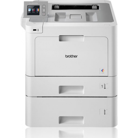 Brother HL-L9310CDWT - Printer - colour - Duplex - laser - A4 / Legal - 2400 x 600 dpi - up to 31 ppm (mono)  /  up to 31 ppm (colour) - capacity: 800 sheets - USB 2.0, Gigabit LAN, Wi-Fi(n), USB host, NFC - with Brother PRINT AirBag for 400000 pages - 1