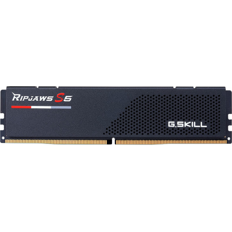 G.Skill Ripjaws S5 - DDR5 - kit - 64 GB: 2 x 32 GB - DIMM 288-pin low profile - 6000 MHz  /  PC5-48000 - CL32 - 1.4 V - unbuffered - non-ECC - matte black - 3