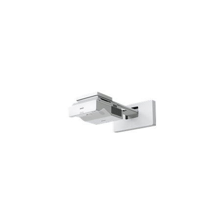 Epson EB-760W - 3LCD projector - 4100 lumens (white) - 4100 lumens (colour) - 16:10 - ultra short-throw lens - 802.11a / b / g / n / ac wireless  /  LAN /  Miracast - white - 0