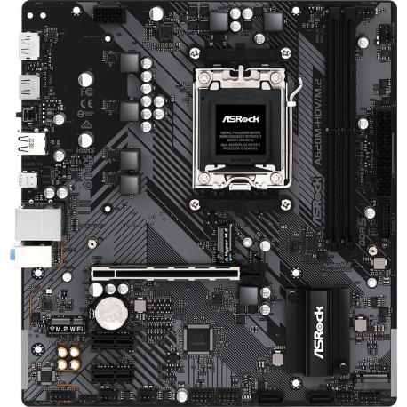 GIGABYTE A620M H AM5 2xDDR5 4xSATA 1xM.2 mATX MB