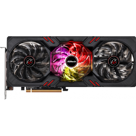 ASRock Phantom Gaming Radeon RX 7600 OC - Graphics card - Radeon RX 7600 - 8 GB GDDR6 VRAM - PCIe 4.0 x8 - HDMI, 3 x DisplayPort - 1
