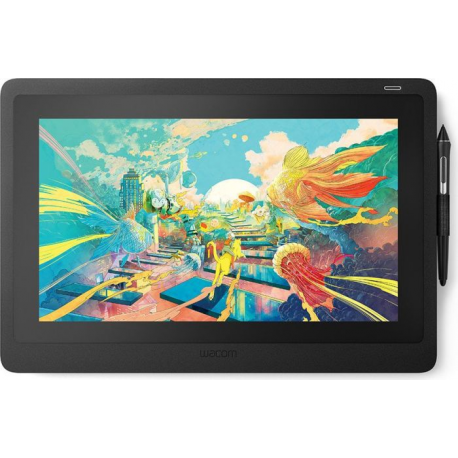 Wacom Cintiq 16 - Digitiser w /  LCD display - 34.5 x 19.4 cm - electromagnetic - wired - HDMI, USB 2.0 - 5