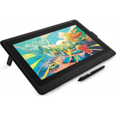 Wacom Cintiq 16 - Digitiser w /  LCD display - 34.5 x 19.4 cm - electromagnetic - wired - HDMI, USB 2.0 - 7