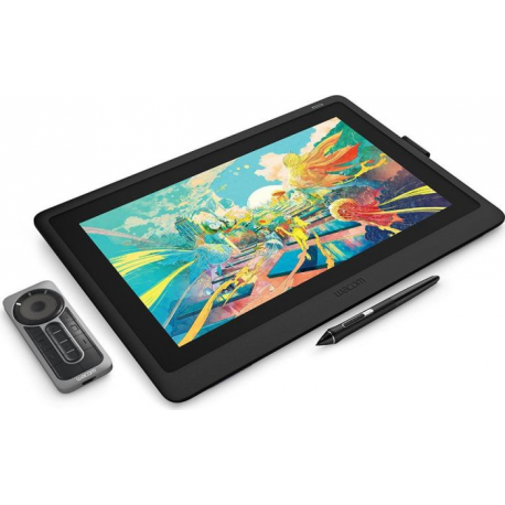 Wacom Cintiq 16 - Digitiser w /  LCD display - 34.5 x 19.4 cm - electromagnetic - wired - HDMI, USB 2.0 - 9