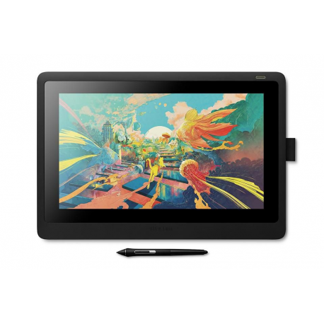 Wacom Cintiq 16 - Digitiser w /  LCD display - 34.5 x 19.4 cm - electromagnetic - wired - HDMI, USB 2.0 - 10
