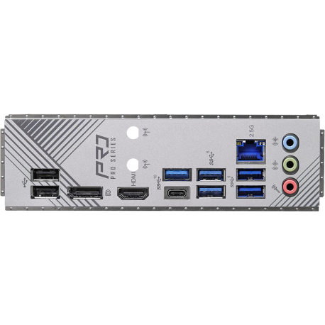 ASRock B760 PRO RS - Motherboard - ATX - LGA1700 Socket - B760 Chipset - USB 3.2 Gen 1, USB 3.2 Gen 2, USB-C 3.2 Gen2 - 2.5 Gigabit LAN - onboard graphics (CPU required) - HD Audio (8-channel) - 3