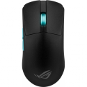 ASUS ROG Harpe Ace - Aim Lab Edition - mouse - right and left-handed - optical - 5 buttons - wireless, wired - 2.4 GHz, USB 2.0, Bluetooth 5.1 - ROG Omni receiver - black