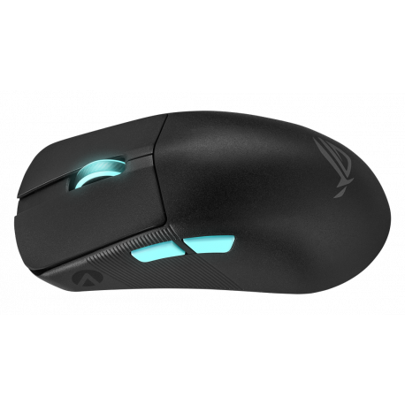 ASUS ROG Harpe Ace - Aim Lab Edition - mouse - right and left-handed - optical - 5 buttons - wireless, wired - 2.4 GHz, USB 2.0, Bluetooth 5.1 - ROG Omni receiver - black - 12