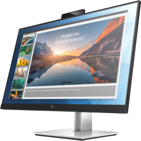 HP E24d G4 Advanced Docking Monitor - LED monitor - 23.8" - 1920 x 1080 Full HD (1080p) @ 60 Hz - IPS - 250 cd / m² - 1000:1 - 5 ms - HDMI, DisplayPort, USB-C - black - 1