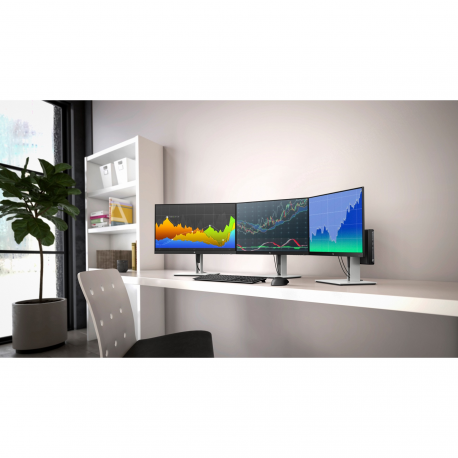 HP E24d G4 Advanced Docking Monitor - LED monitor - 23.8" - 1920 x 1080 Full HD (1080p) @ 60 Hz - IPS - 250 cd / m² - 1000:1 - 5 ms - HDMI, DisplayPort, USB-C - black - 9