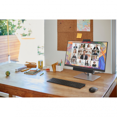 HP E24d G4 Advanced Docking Monitor - LED monitor - 23.8" - 1920 x 1080 Full HD (1080p) @ 60 Hz - IPS - 250 cd / m² - 1000:1 - 5 ms - HDMI, DisplayPort, USB-C - black - 11