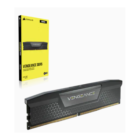 CORSAIR Vengeance - DDR5 - kit - 16 GB: 2 x 8 GB - DIMM 288-pin - 5200 MHz  /  PC5-41600 - CL40 - 1.25 V - black - 1
