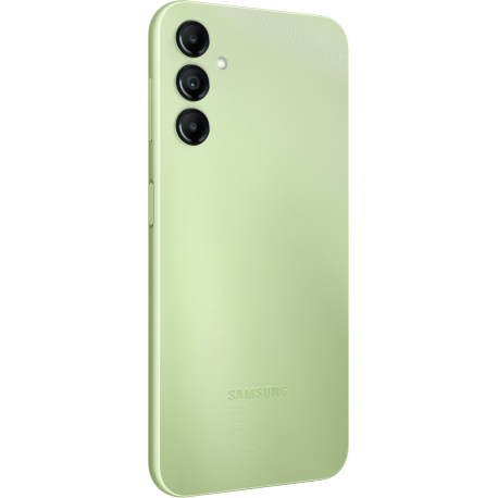 Samsung Galaxy A14 5G - 5G smartphone - dual-SIM - RAM 4 GB  /  Internal Memory 64 GB - microSD slot - LCD display - 6.6" - 2408 x 1080 pixels - 3x rear cameras 50 MP, 2 MP, 2 MP - front camera 13 MP - light green - 7