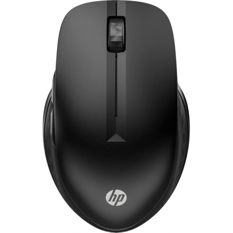 HP 430 - Mouse - ergonomic - right and left-handed - optical - 5 buttons - wireless - 2.4 GHz, Bluetooth 5.0 - USB wireless receiver - for OMEN by HP Laptop 16; Victus by HP Laptop 16; Laptop 14, 15, 17; Pavilion Plus Laptop 14 - 0