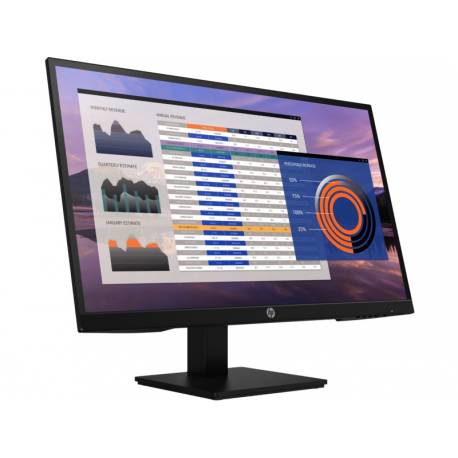 HP P27h G5 - P-Series - LED monitor - 27" - 1920 x 1080 Full HD (1080p) @ 75 Hz - IPS - 250 cd / m² - 1000:1 - 5 ms - HDMI, VGA, DisplayPort - speakers - black - 1