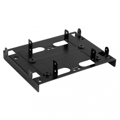 Sharkoon 5.25" BayExtension - Storage bay adapter - 5.25" to 3.5" / 2.5" - black - 4