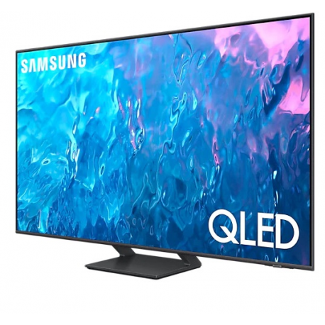 Samsung QE55Q70CAT - 55" Diagonal Class Q70C Series LED-backlit LCD TV - QLED - Smart TV - Tizen OS - 4K UHD (2160p) 3840 x 2160 - HDR - Quantum Dot, Dual LED - titan grey - 1
