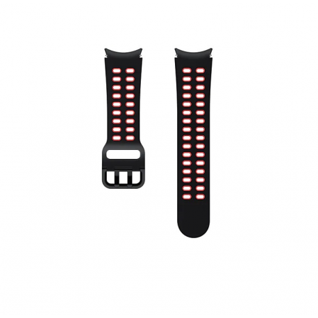 Samsung ET-SXR86 - Band for smart watch - Small / Medium - black, red - for Galaxy Watch4, Watch4 Classic - 2