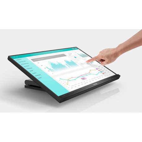 Philips B Line 222B1TC - LED monitor - 22" (21.5" viewable) - touchscreen - 1920 x 1080 Full HD (1080p) @ 75 Hz - IPS - 250 cd / m² - 1000:1 - 4 ms - HDMI, VGA, DisplayPort - speakers - black texture - 9