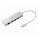 Samsung Multiport Adapter EE-P5400 - Docking station - USB-C - GigE - for Galaxy Book Pro, Book Pro 360