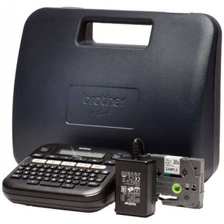 Brother P-Touch PT-D210VP - Labelmaker - B / W - thermal transfer - Roll (1.2 cm) - 180 dpi - up to 20 mm / sec - 2 line printing - 2