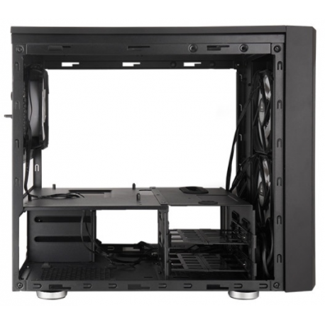 CHIEFTEC GM-02B-OP M2 mATX Gaming Cube 3xTempered glass 3x12cm adressable +5V RGB fan pre-installed 2xUSB 3.0 2xUSB 2.0