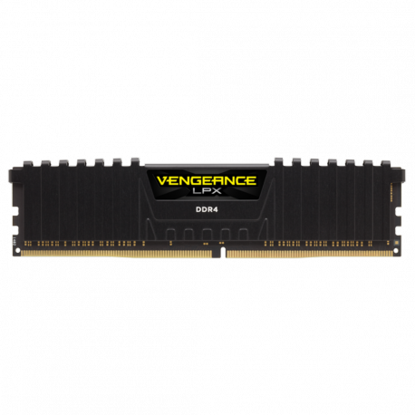 CORSAIR Vengeance LPX - DDR4 - module - 16 GB - DIMM 288-pin - 3200 MHz / PC4-25600 - CL16 - 1.35 V - unbuffered - non-ECC - black - 0