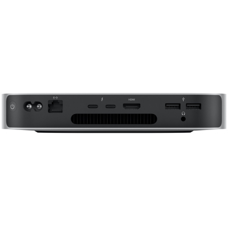 Apple Mac mini - M2 - RAM 8 GB - SSD 256 GB - M2 10-core GPU - GigE, 802.11ax (Wi-Fi 6E), Bluetooth 5.3 - WLAN: 802.11a / b / g / n / ac / ax (Wi-Fi 6E), Bluetooth 5.3 - macOS Ventura 13.0 - monitor: none - silver - 3