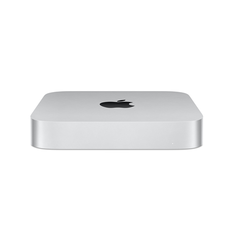 Apple Mac mini - M2 - RAM 8 GB - SSD 256 GB - M2 10-core GPU - GigE, 802.11ax (Wi-Fi 6E), Bluetooth 5.3 - WLAN: 802.11a / b / g / n / ac / ax (Wi-Fi 6E), Bluetooth 5.3 - macOS Ventura 13.0 - monitor: none - silver - 5