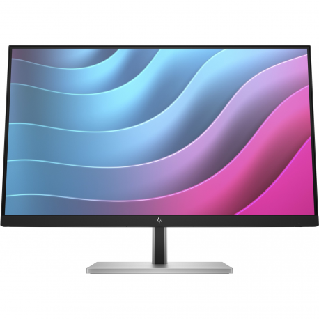 HP E24 G5 - E-Series - LED monitor - 23.8" (23.8" viewable) - 1920 x 1080 Full HD (1080p) @ 75 Hz - IPS - 250 cd / m² - 1000:1 - 5 ms - HDMI, DisplayPort, USB-C - black head, black and silver (stand) - 2