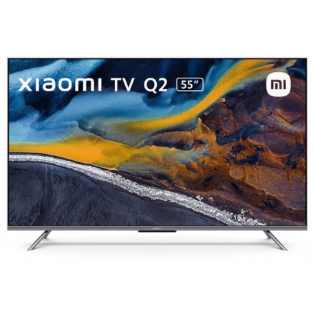 Xiaomi Q2 TV 55" (138 cm), Smart TV, Google TV, 4K UHD, 3840 x 2160, Wi-Fi, DVB-T2/C, DVB-S2, Grey