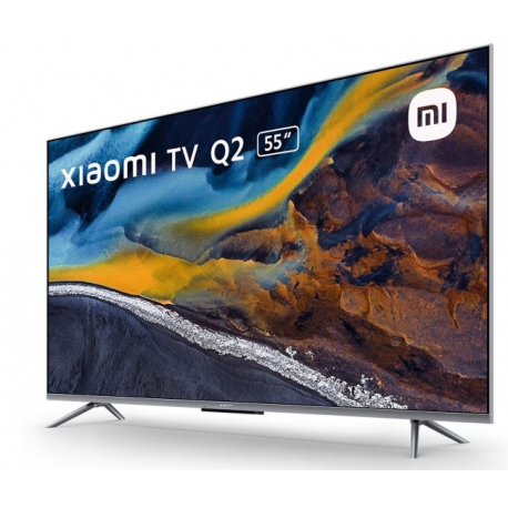 Xiaomi Q2 TV 55" (138 cm), Smart TV, Google TV, 4K UHD, 3840 x 2160, Wi-Fi, DVB-T2/C, DVB-S2, Grey