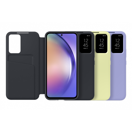 Samsung EF-ZA546 - Flip cover for mobile phone - black - for Galaxy A54 5G - 5