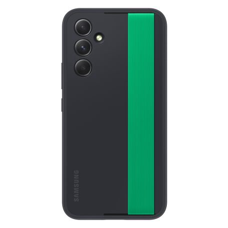 Samsung EF-XA546 - Back cover for mobile phone - black - for Galaxy A54 5G - 0