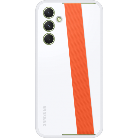Samsung EF-XA546 - Back cover for mobile phone - white - for Galaxy A54 5G - 1