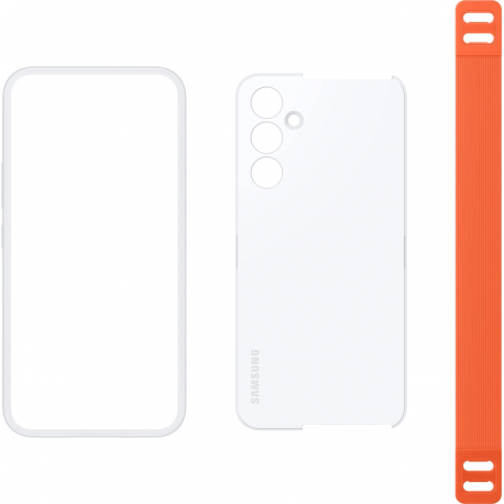 Samsung EF-XA546 - Back cover for mobile phone - white - for Galaxy A54 5G - 5