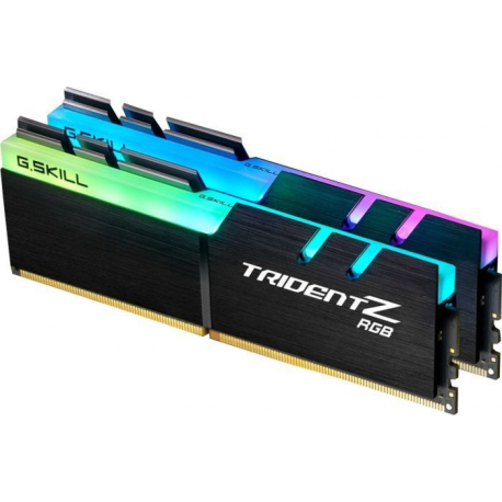 G.Skill TridentZ RGB Series - DDR4 - kit - 32 GB: 2 x 16 GB - DIMM 288-pin - 3600 MHz  /  PC4-28800 - CL18 - 1.35 V - unbuffered - non-ECC - 0