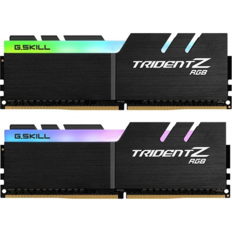 G.Skill TridentZ RGB Series - DDR4 - kit - 32 GB: 2 x 16 GB - DIMM 288-pin - 3600 MHz  /  PC4-28800 - CL18 - 1.35 V - unbuffered - non-ECC - 1