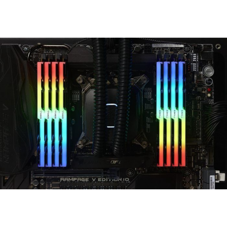 G.Skill TridentZ RGB Series - DDR4 - kit - 32 GB: 2 x 16 GB - DIMM 288-pin - 3600 MHz  /  PC4-28800 - CL18 - 1.35 V - unbuffered - non-ECC - 3