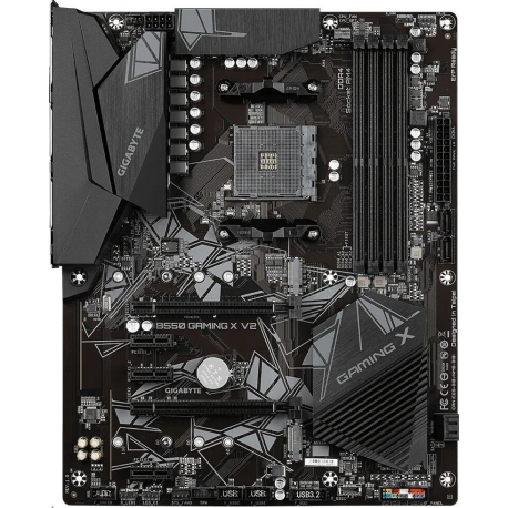 Mainboard|GIGABYTE|AMD B550|SAM4|ATX|Memory DDR4|Memory slots 4|3xPCI-Express 3.0 1x|1xPCI-Express 3.0 2x|1xPCI-Express 4.0 16x|