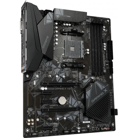 Gigabyte B550 GAMING X V2 - 1.3 - motherboard - ATX - Socket AM4 - AMD B550 Chipset - USB 3.2 Gen 1, USB 3.2 Gen 2, USB-C 3.2 Gen 1 - Gigabit LAN - onboard graphics (CPU required) - HD Audio (8-channel) - 2