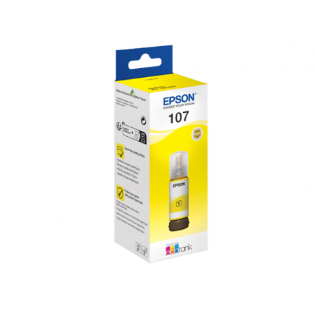 Epson EcoTank 107 - 70 ml - yellow - original - ink refill - for EcoTank ET-18100 - 2