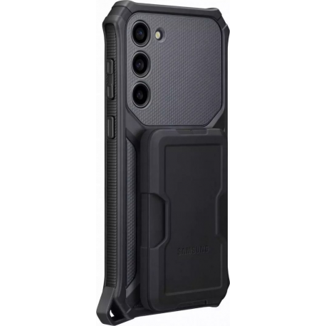 Samsung EF-RS916 - Back cover for mobile phone - rugged - black - for Galaxy S23+ - 5