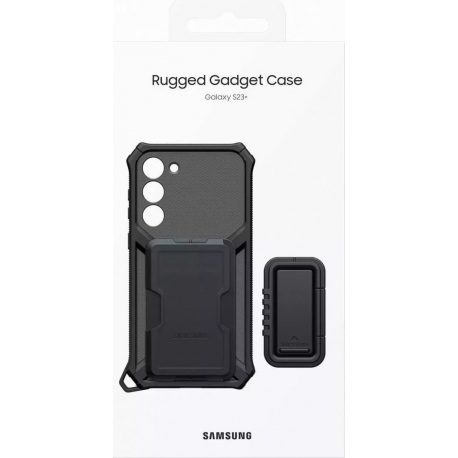 Samsung EF-RS916 - Back cover for mobile phone - rugged - black - for Galaxy S23+ - 6